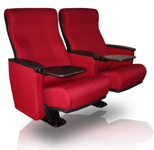 Auditorium Chair OMEGA Lecture Hall Long Lasting Solid Material Strong Metal Single Pedestal High Comfort Moulded Foam