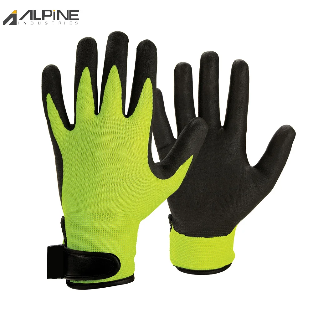 anti cutting mechanical safety work gloves assembly working glove / Custom safety assembly hand work gloves