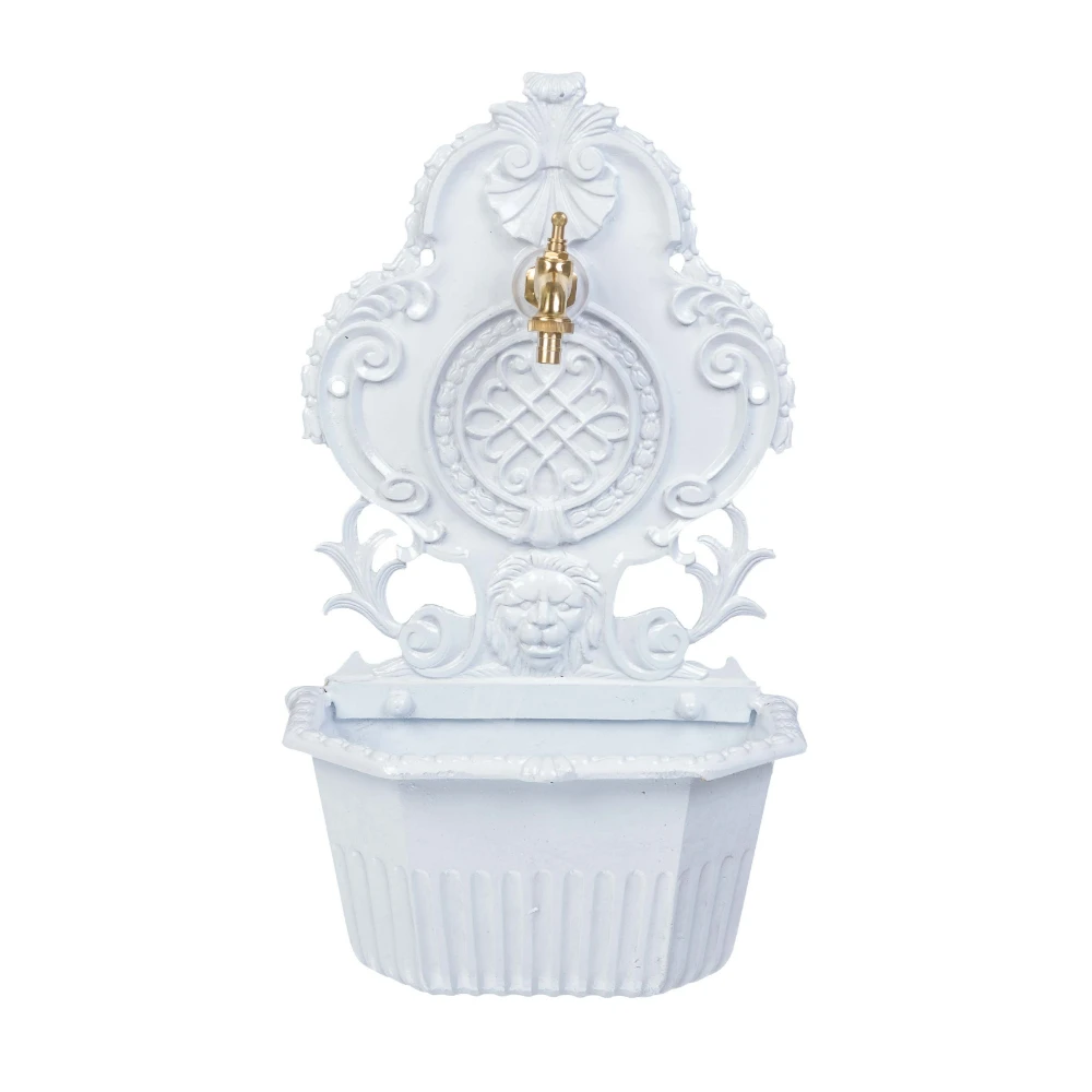 Extreme top Quality Metal Wall Fountain Vintage Style decorative Indoor Outdoor Uses Cast Iron Wall Fountain Custom Color Coated