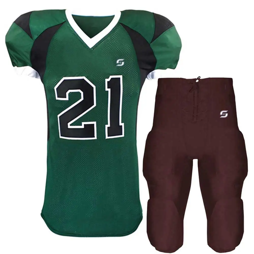 High Quality American Football Uniform New Design Custom American Football Uniform For Sale