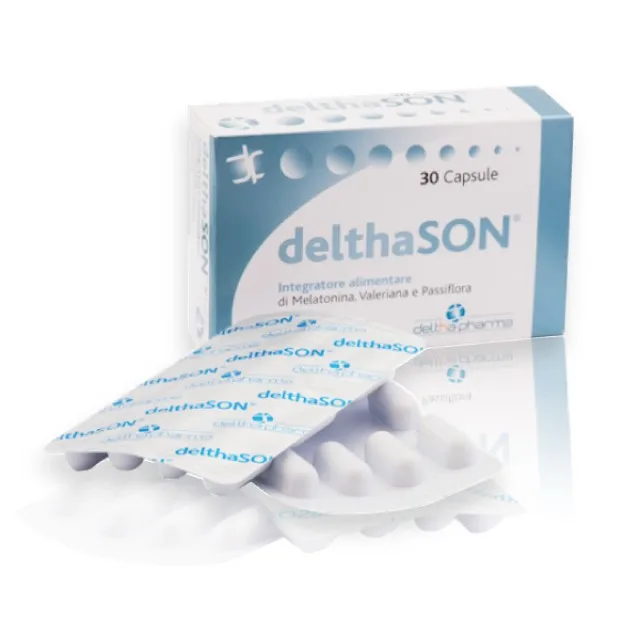 Valerian, Melatonin and Passionflower to help falling asleep and promote a good night rest - Supplements