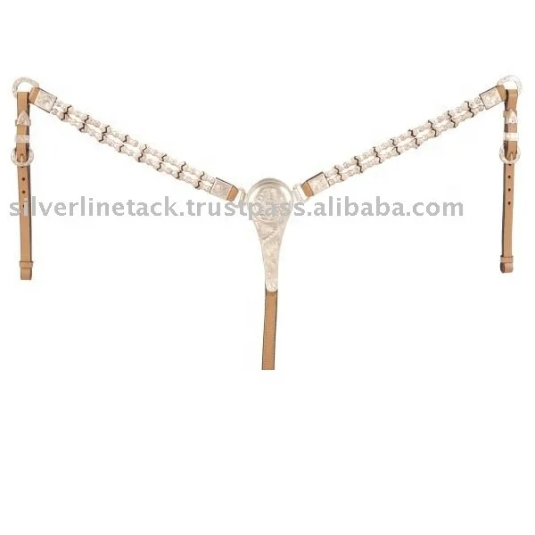 Raw Hide Horse Breast collars western style.