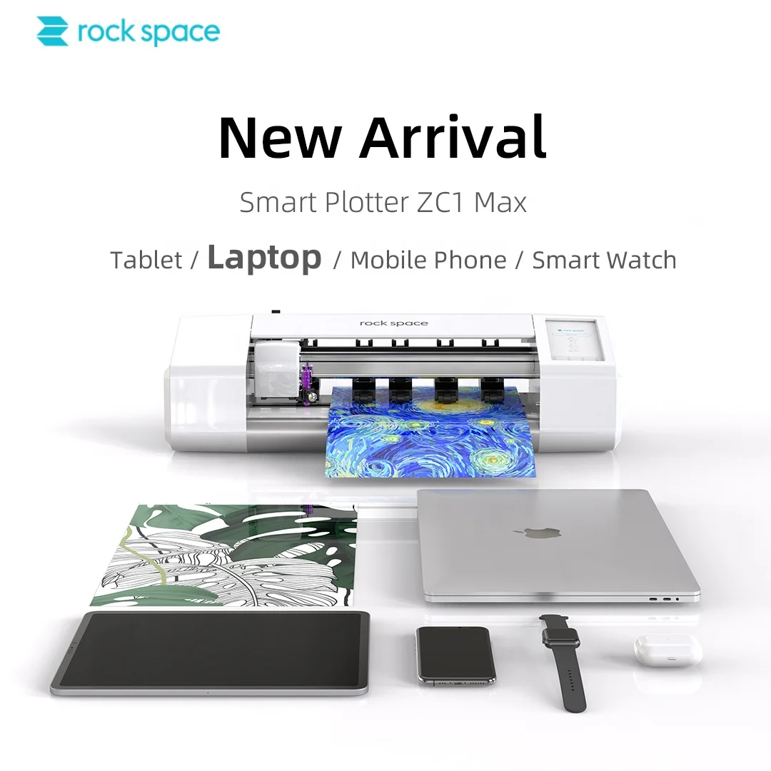  rock space Mobile Tempered Glass Cutting Machine Making Nano Screen Protector For Any Models Cell