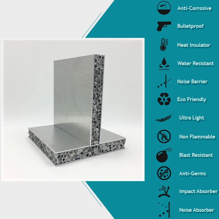 Exhibiting Highest Standard Pure Aluminium Sandwich Panel from Qatar Exporter Aluminum Decorative Panels