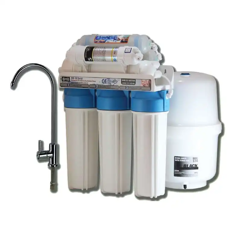 5 stage faucet mounted reverse osmosis water filter system purifier RO machine Pure Drinking Water Purifier