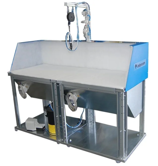 Новое состояние, машина для распыления клея на водной основе I988V4 для большого материала с маленьким пистолетом G6