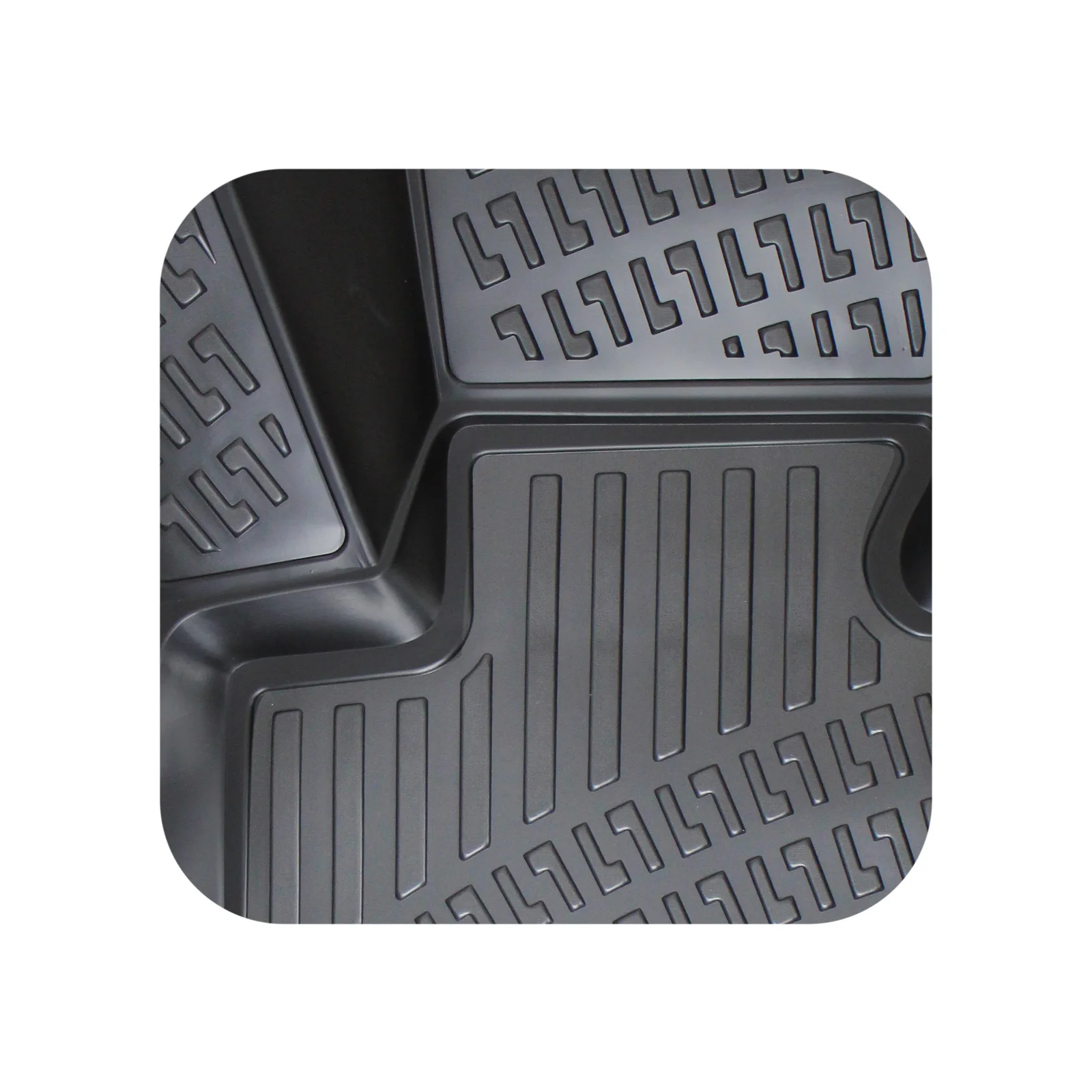 Коврик для автомобиля RIZLINE, напольный коврик для Logan 2 mcv van 2013, высокое качество, водонепроницаемый