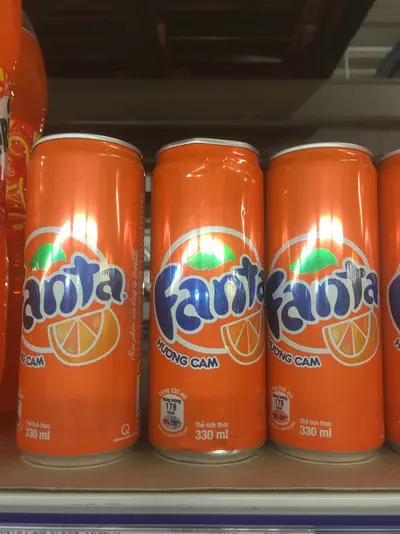 Viet Nam Supplier Fanta Soft Drink Energy Drink Orange 330Ml Cans for Sale
