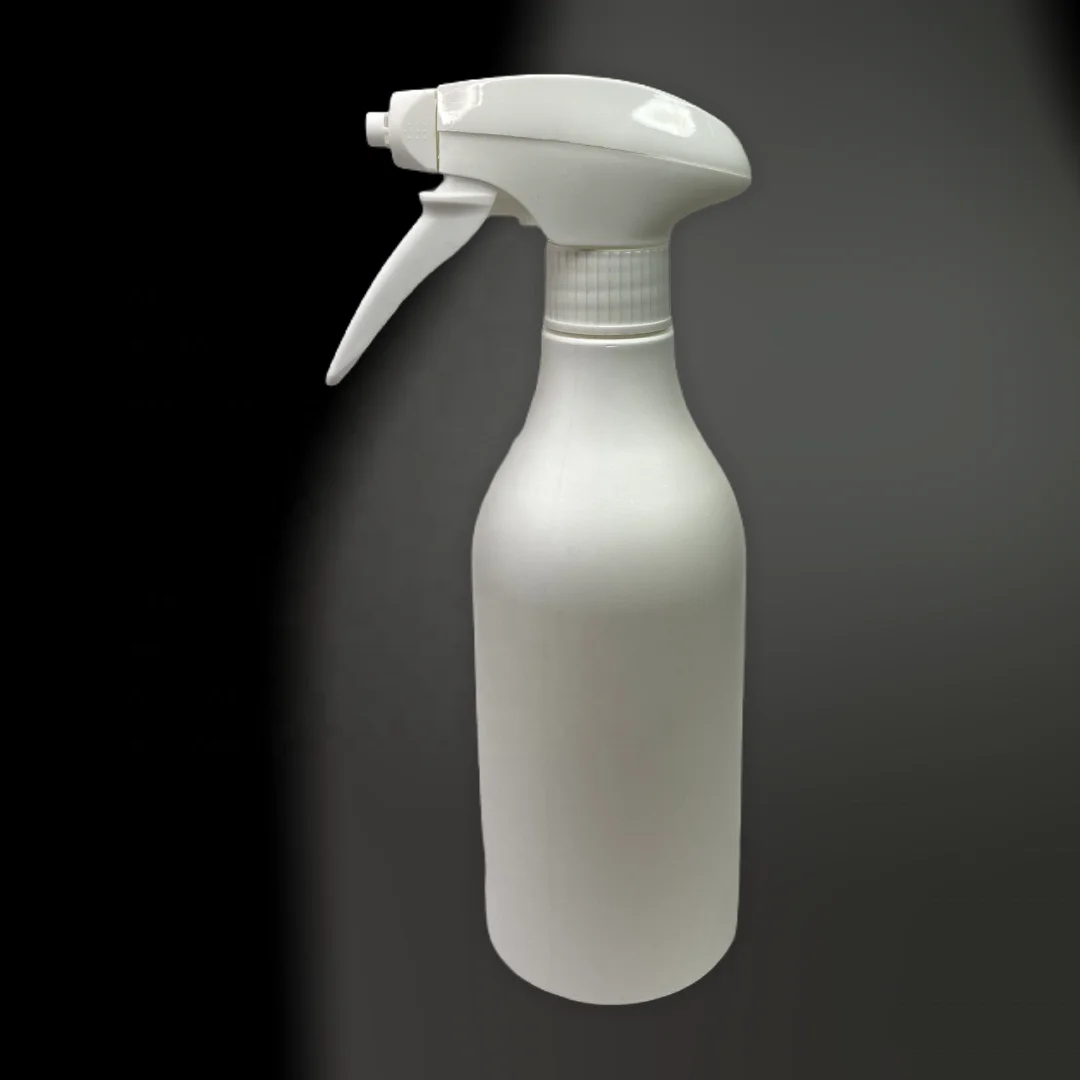 500 ml HDPE bottle with high quality spray & foam 28/410 trigger dispenser for disinfection or detergent