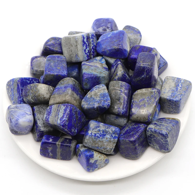 Natural Lapis Lazuli Gemstone Tumbled Stone Wholesale Reiki Healing Tumbled Stone Crystal Tumbled Stone For Healing Meditation