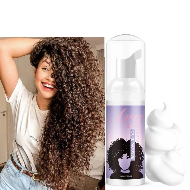 Создайте свой собственный бренд легкий вес без воды не липкая пена для литья волос алкоголя