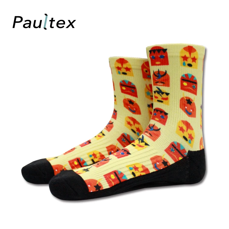 Anti UV Odor Control 3D Printing Compression Knitting Socks