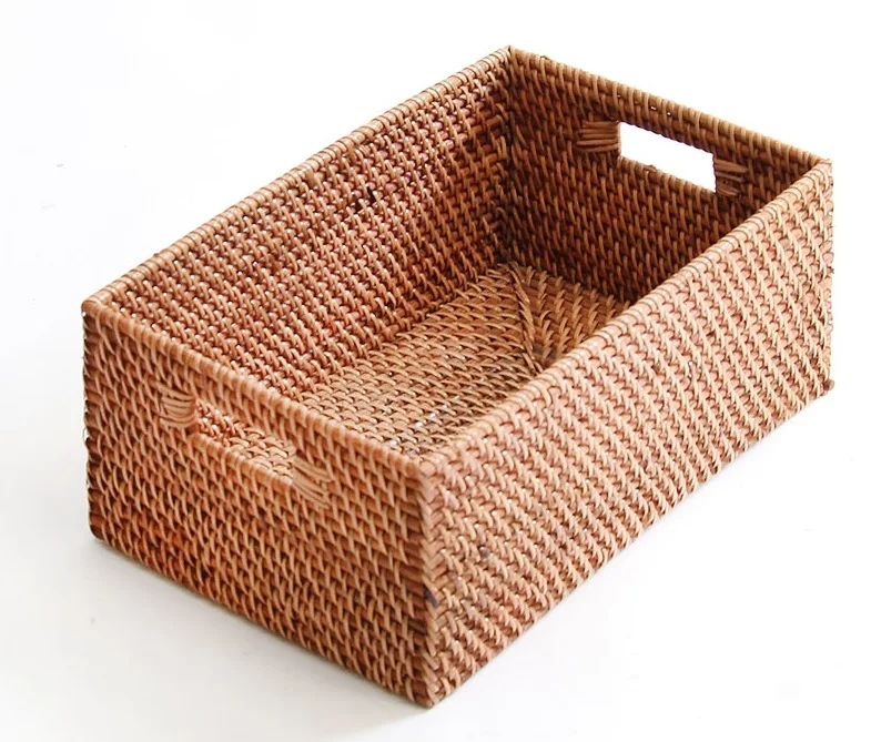 2022 Hot Selling Natural Material Larger Wicker Storage Baskets Baskets Home Decor Made In Vietnam
