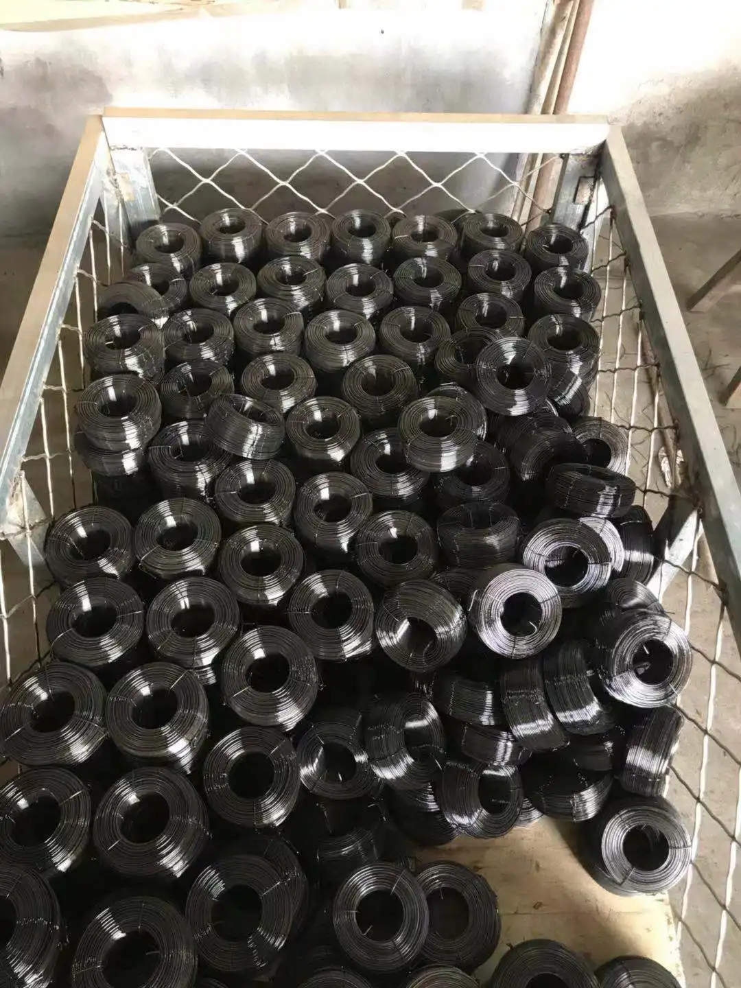 China manufacturer 4mm black annealed iron wire binding Big Gauge