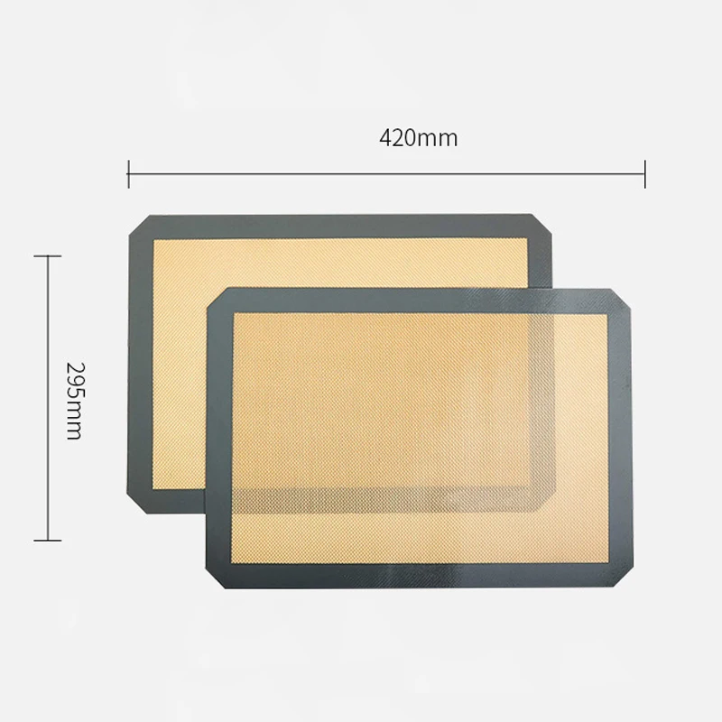 Top Sale Kitchen Reusable Custom Large Heatproof Square Oven Proof Non Stick Silicone Baking Mat