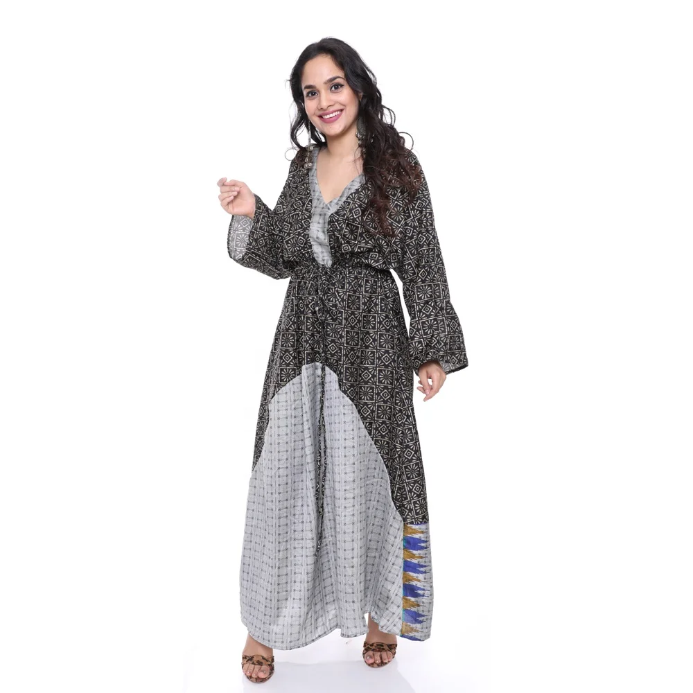 Shudh Desi Clothing Summer Casual Wear Bohemian Women Long Fashion Maxi Dress