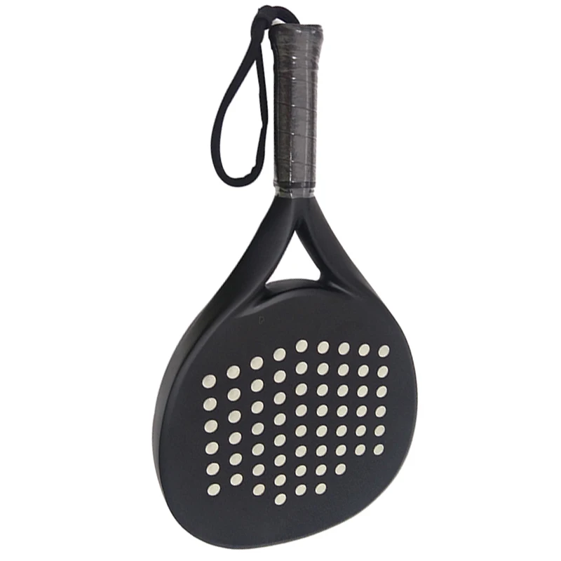 Spot Beach Tennis Racket Carbon Fiber EVA Foam Core Adult Professional Racquet Unisex Paddle Racket Graphite Carbon Paddlen