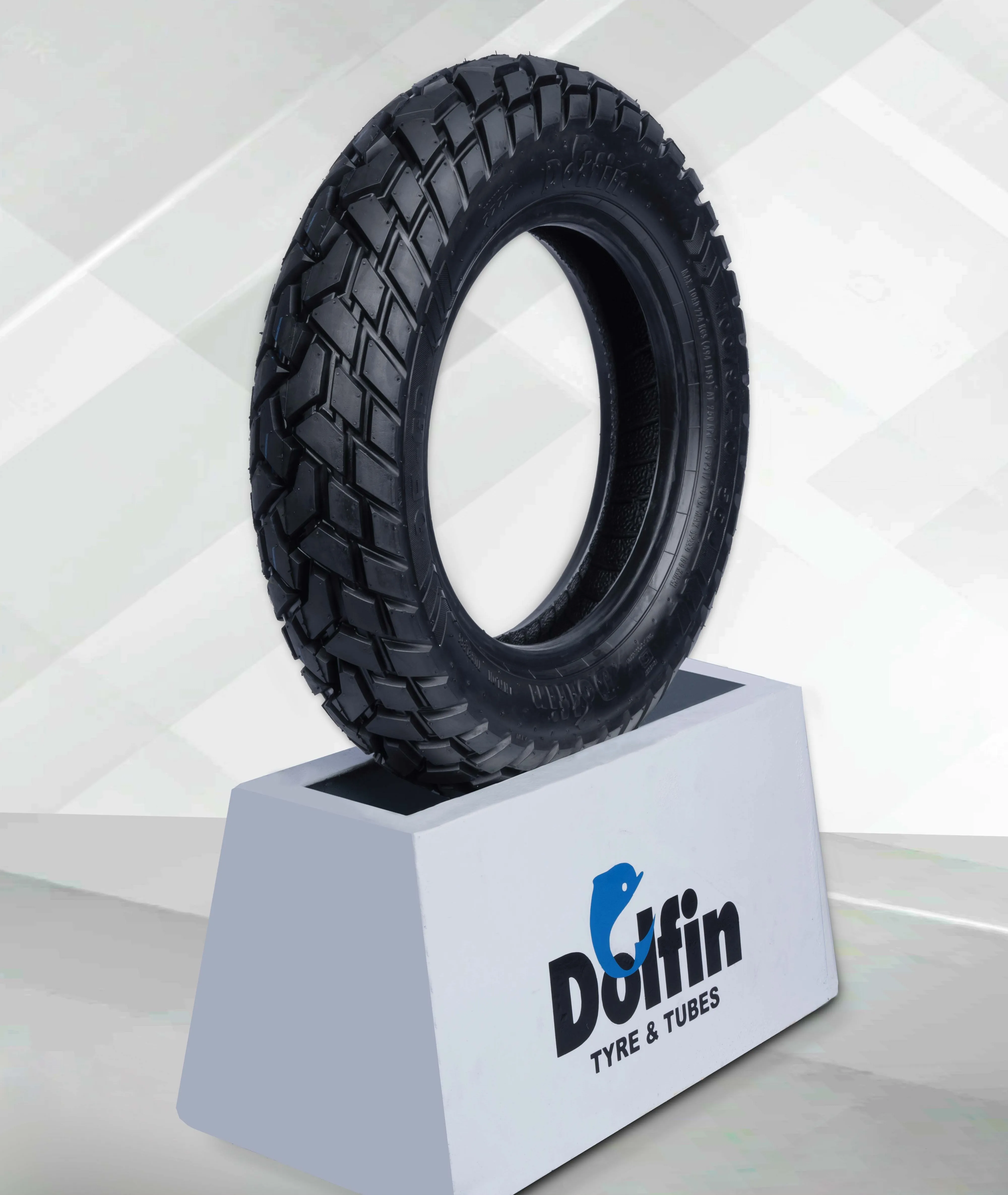 Size 2.75-17 Front Dolfin Brand Auto and Adv Butyl Two or Three Wheeler Tyres Series-ZR at Wholesale Price Made in India