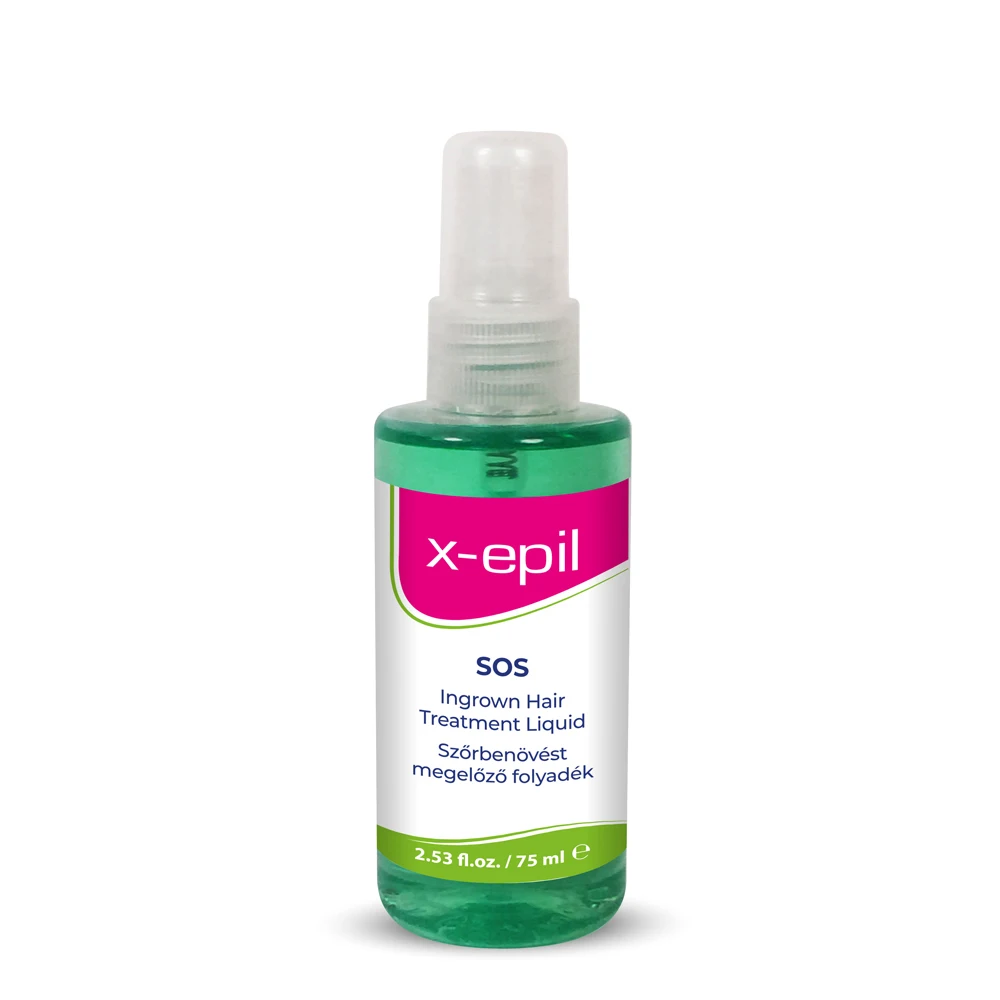 X-Epil SOS Ingrown Hair Treatment Liquid 75 ml Ingrown Hair Serum After shave Spray