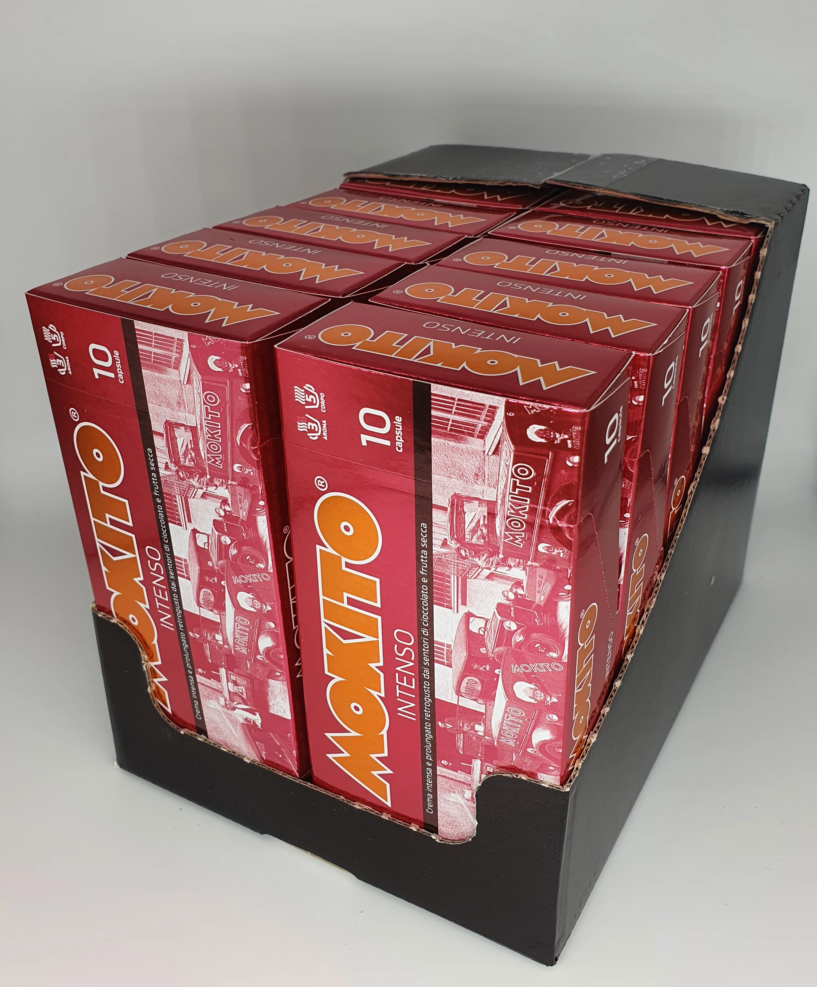 Mokito INTENSO капсулы Nespresso совместимый кофе смесь награжденный Итальянский сделано в
