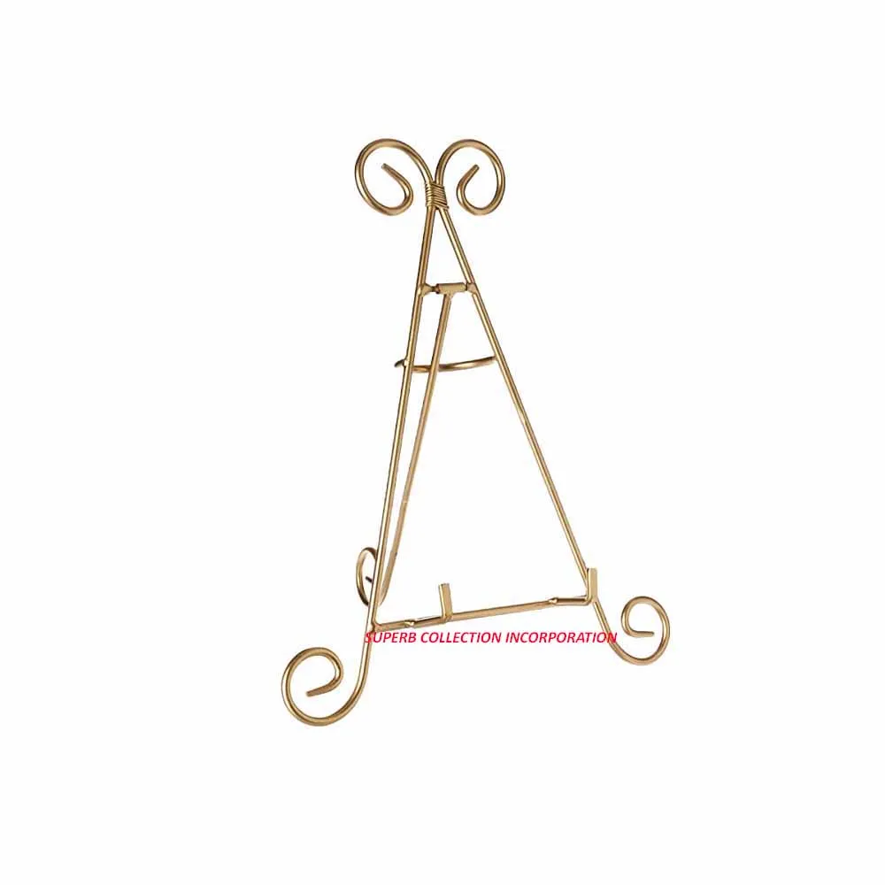 Rose Gold Wire Stainless Steel Wire Easel Stand Hot Selling and High Quality Direct Indian Factory Sale