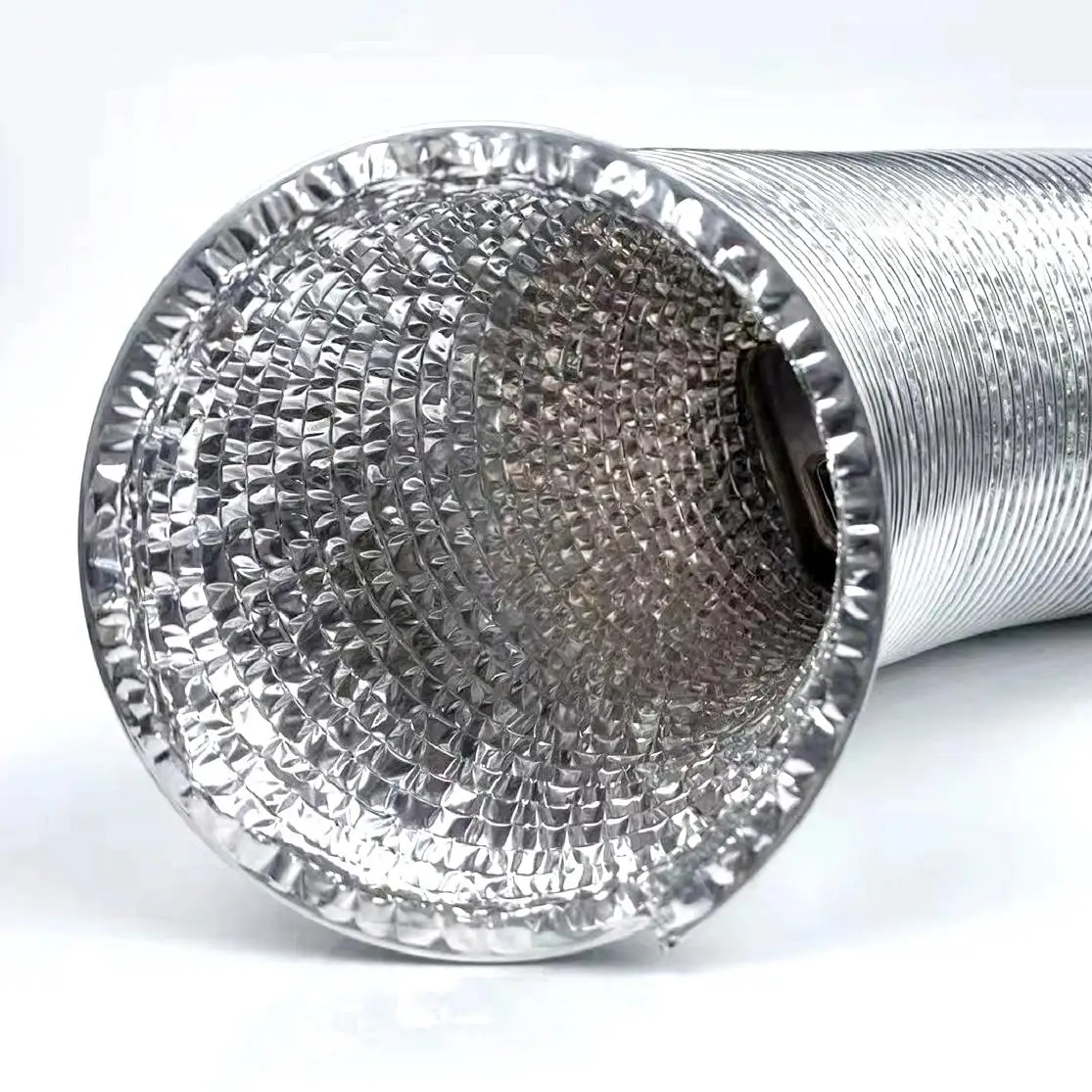 Single or Double Layer Aluminum Foil Flexible Hose flex air duct