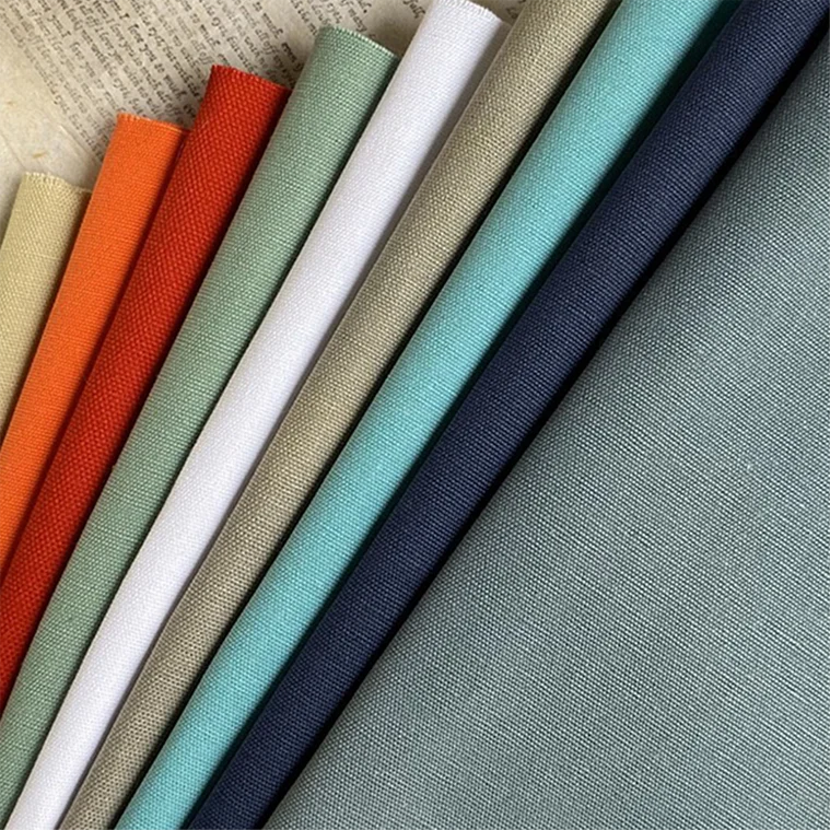 Высококачественная Черная Хлопчатобумажная холщовая ткань для почтовых сумок на