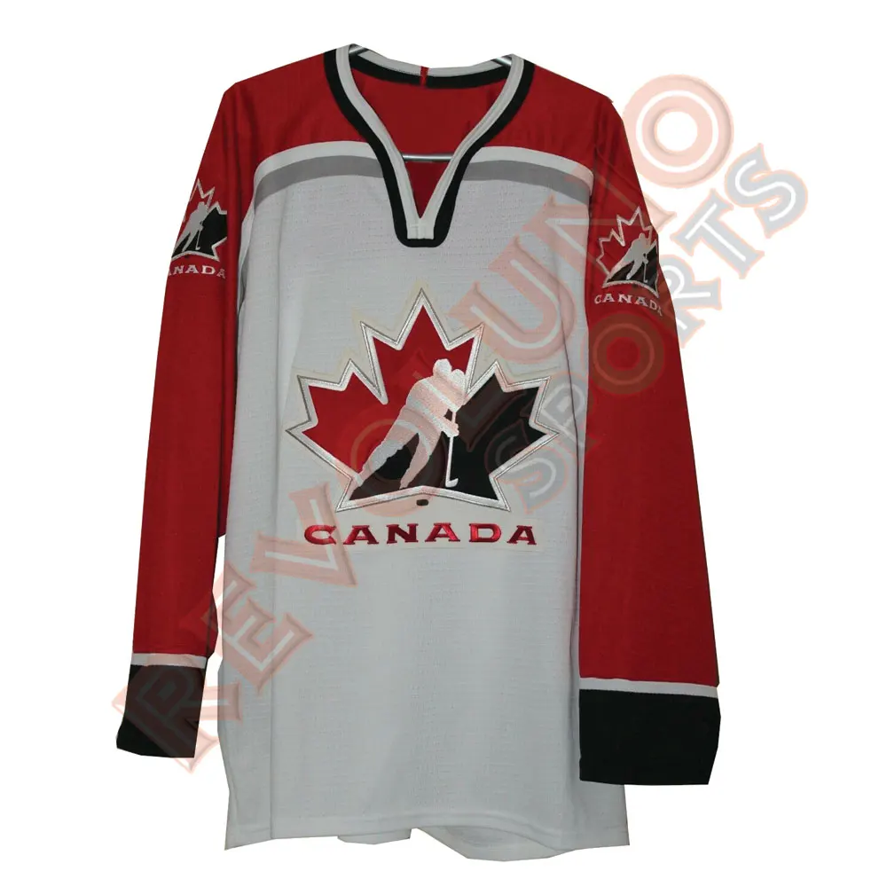 
 Сублимированные снасти Twill имя номер хоккейная форма Джерси  