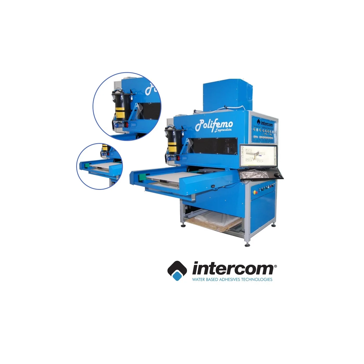 New Condition Automatic Grade Manufacturing Plant Applicable Industries Vision Spraying Machine Polifemo DV.100