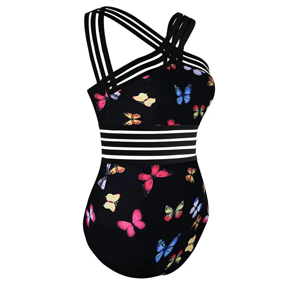 Accept Customized Backless One Piece Swimwear Women Swimming Suit Swimsuit