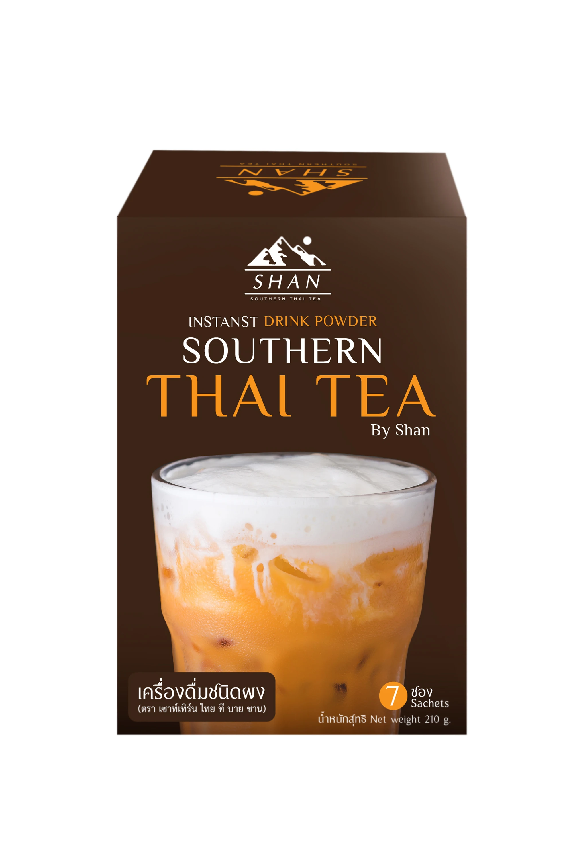 Southern Blended Tasty Thailand Milk Tea Powder In Sachet Packaging