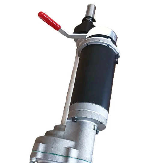 [MTM]1:20.33 Brush DC motor  with power off  brake   24v 270W 4700RPM differential electric motor