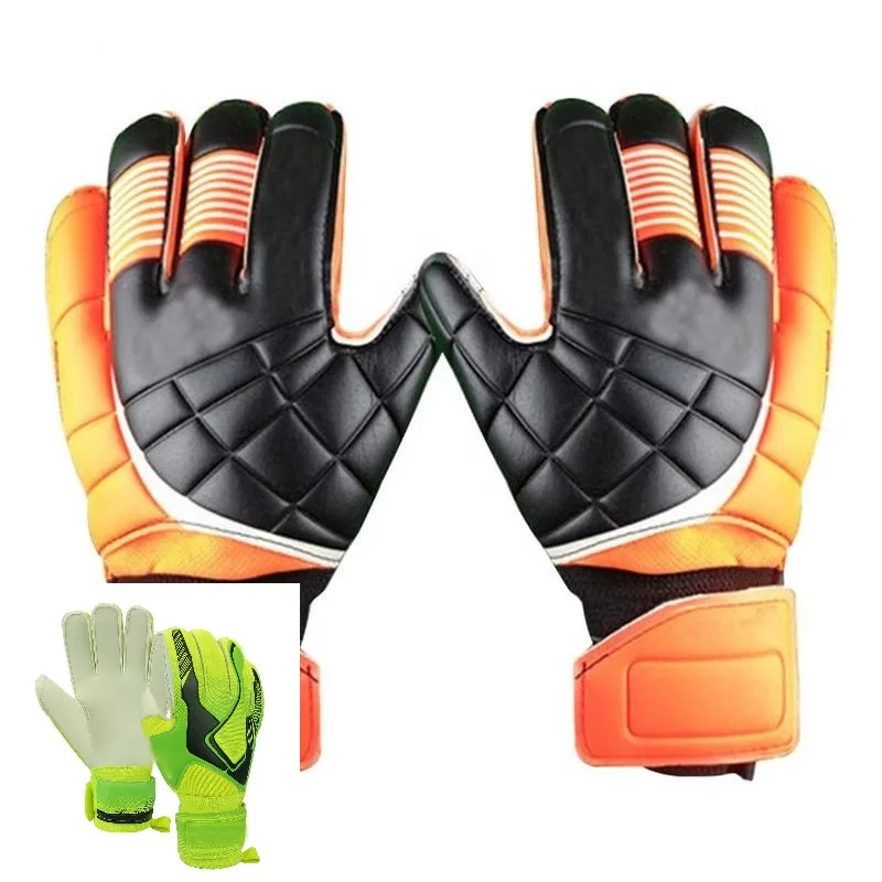 Match Professional Hand Protection Finger Save Foll Finger Goalkeeper Gloves High Quality Custom Made Contact Latex Foam Design