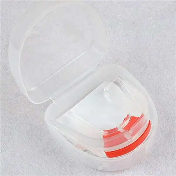 Taekwondo Boxing Gum Shield Mouth Guard 2019 Standard Model Assorted Color Case Pink Clear Wholesale Black Custom Print Red Blue