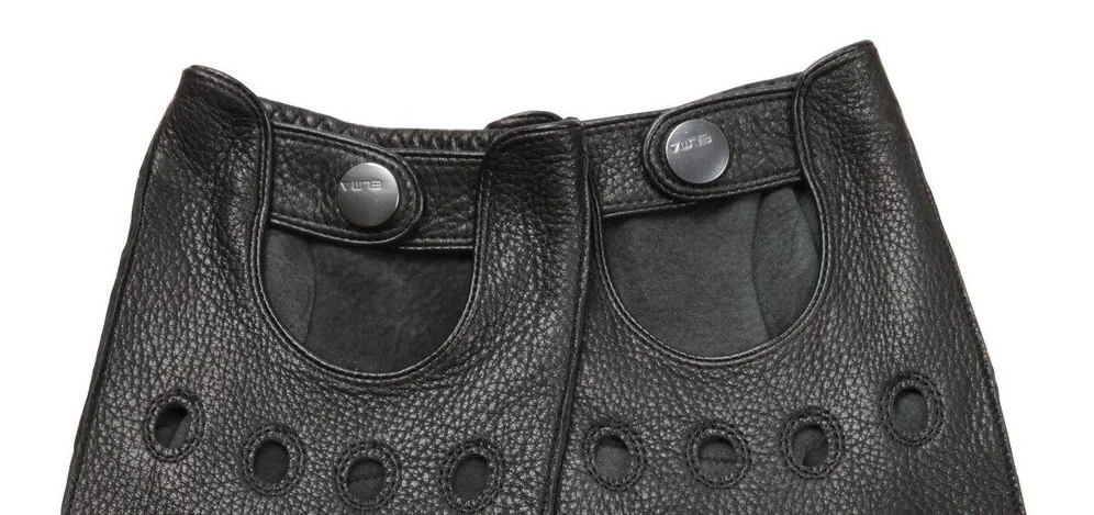 New High Quality Cow Leather Driver Gloves Safety Gloves Riding Cycling Cowhide Motorbike Car Driving Gloves