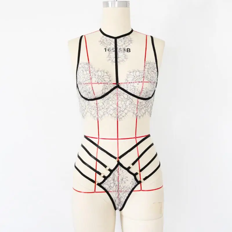 Fashion Sexy Bra Sets Thin Lace Underwear Women Set Comfortable Brassiere Bras Embroidery Lingerie GUEPARD SPORTS