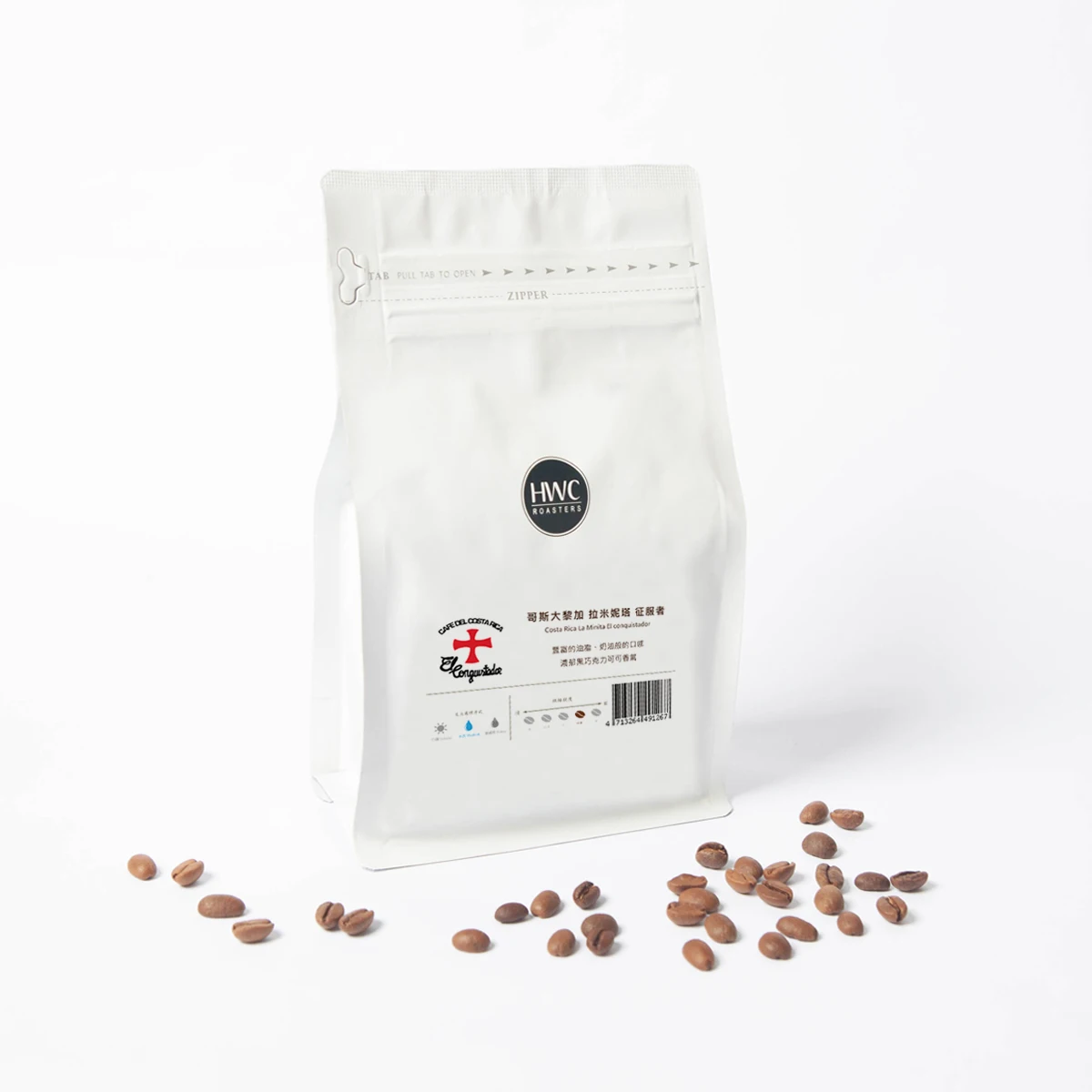 Ready To Ship Hot Sale Single Origin Costa Rica La Minita El Conquistador Roasted Coffee Beans Specialty Coffee