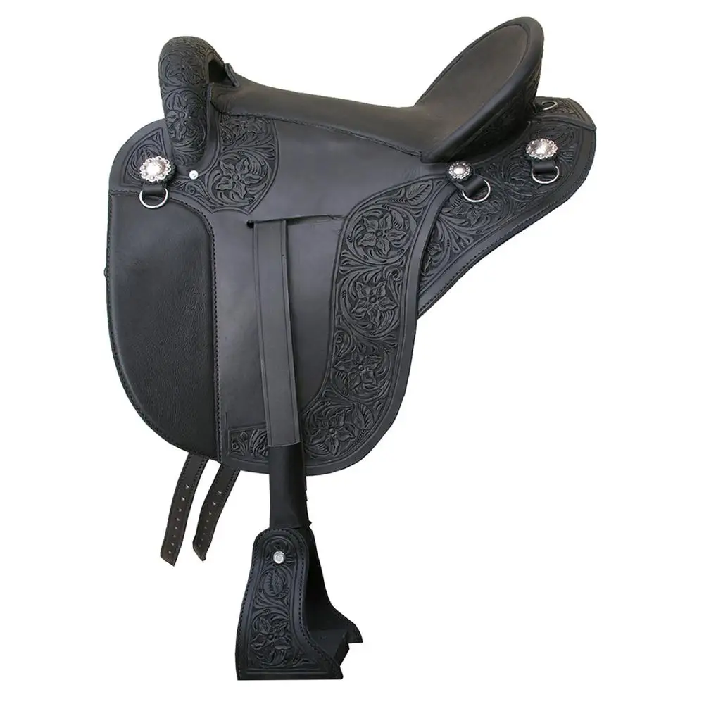 English Endurance Genuine Horse Riding Leather Saddle