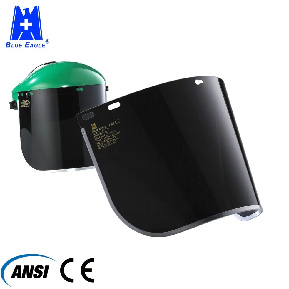 Blue Eagle Safety FC48G5 20x39cm UV Protection FaceShield Visor