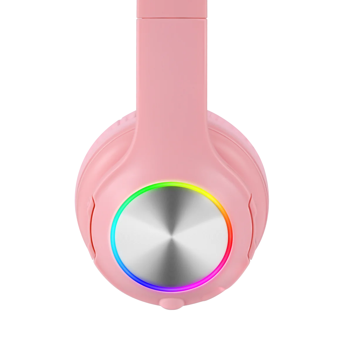 LB1 Earphone for kids and shipping microphone Cute Pink Cat Ears Headphones RGB Wireless Headset