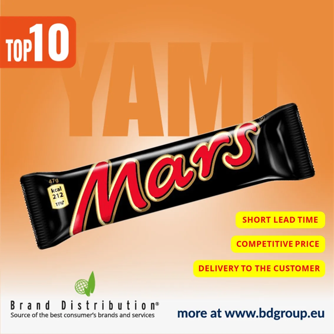 MARS -- Chocolate-Bar-51g