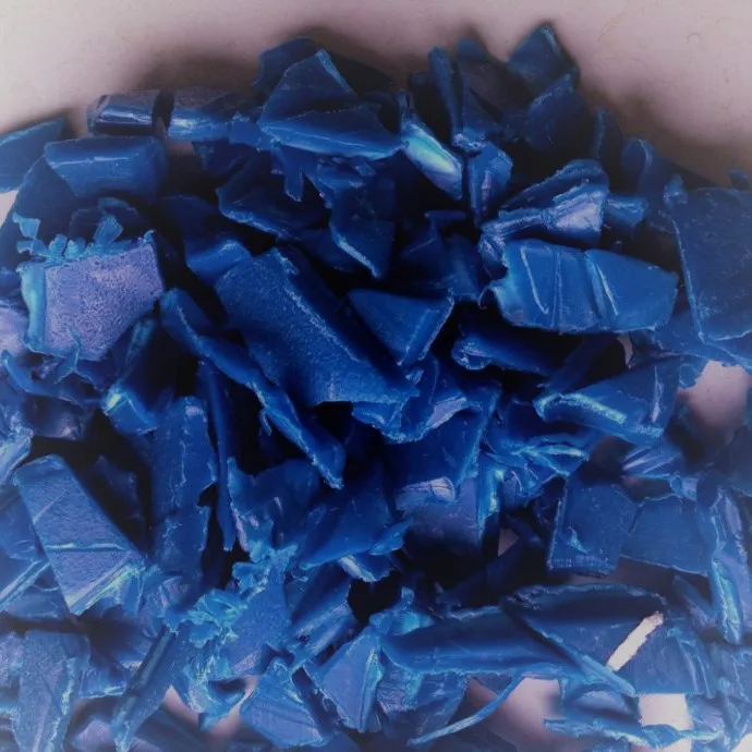 HDPE Drum Regrind plastic scrap/HDPE blue regrind