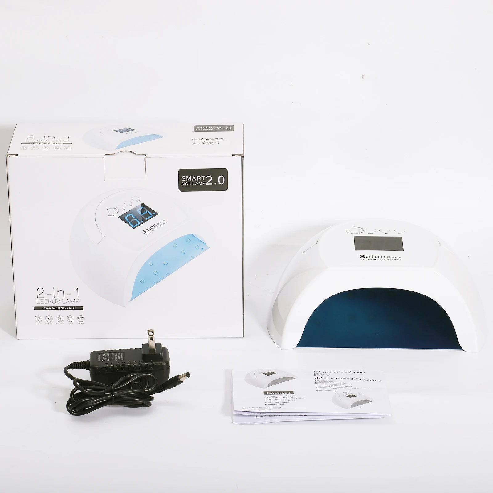 Wholesale OEM UV Nail Lamp Dryer 80w 42pcs Uv/Led Lamp Beads With 3 Timing Nail Set Kit With UV Lamp