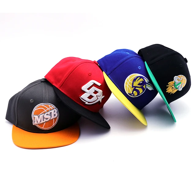 Factory Price 6 Panel Snap back Caps Custom embroidered Snapback Hats