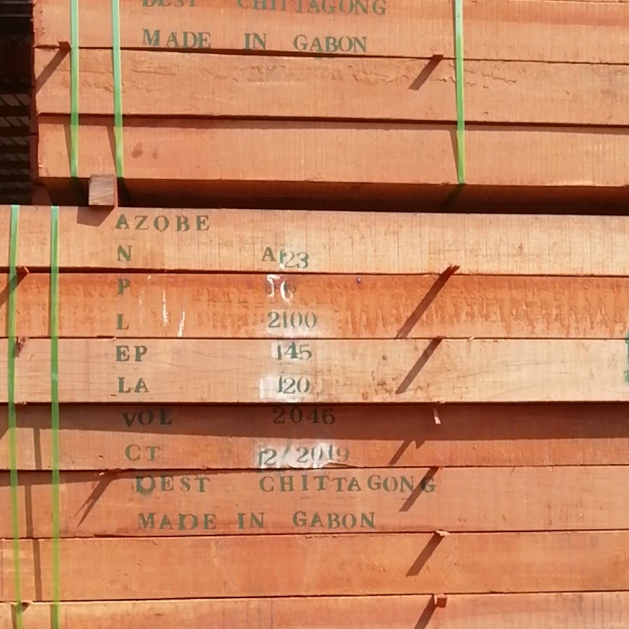 High quality African Azobe wood with competitive price