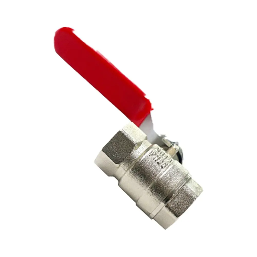 Euro design lead free brass ball valve pressure PN16 300 PSI SUS handle ptfe seating ring