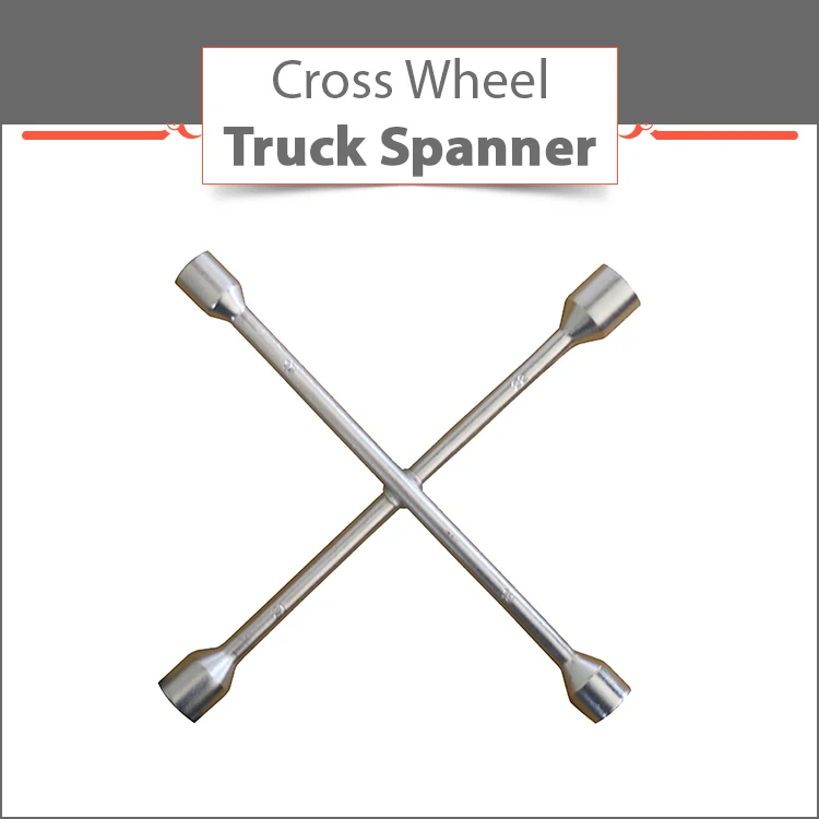 Best Quality Cross Wheel Spanner Lug Wrench Carbon Steel Satin Manufacturer 1 Years Finish Black