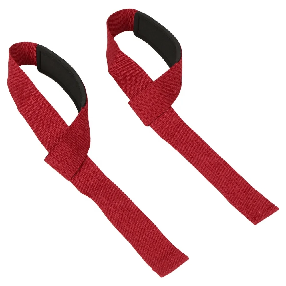 High quality Weight Lifting gym wrist straps Straps Padded Wrist Support Wrap USA