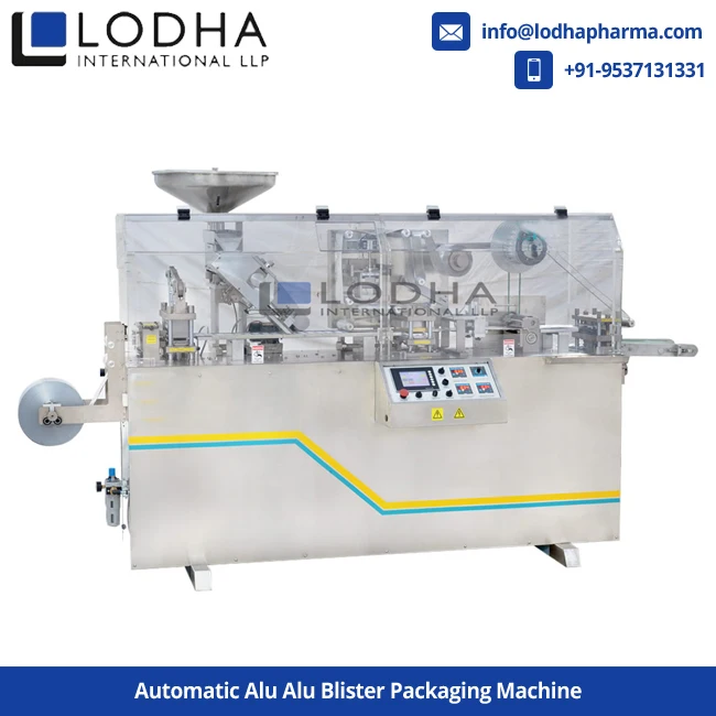  Автоматическая плоская комбинированная упаковочная машина для таблеток из алюминия и ПВХ