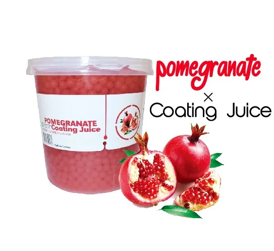 
Taiwan bubble tea food Pomegranate coating juice boba 